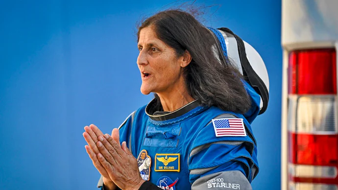 Sunita Williams's Landing